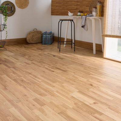 parquet chene massif EASIKLIP 3 frises SABLE