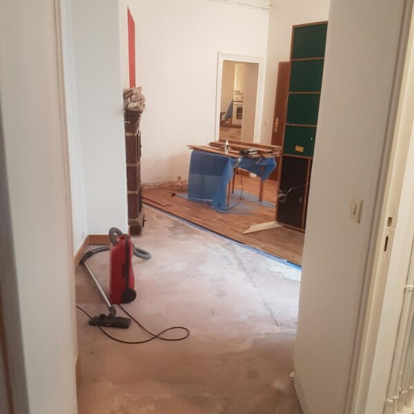 parquet flottant chene sable