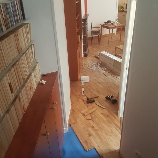 parquet flottant chene 3 frises sable