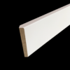 Plinthe blanche à bords carrés - 15 x 100 mm