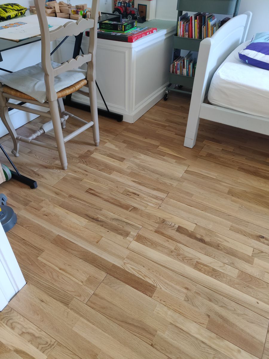 realisation parquet chene massif 3 frises sable
