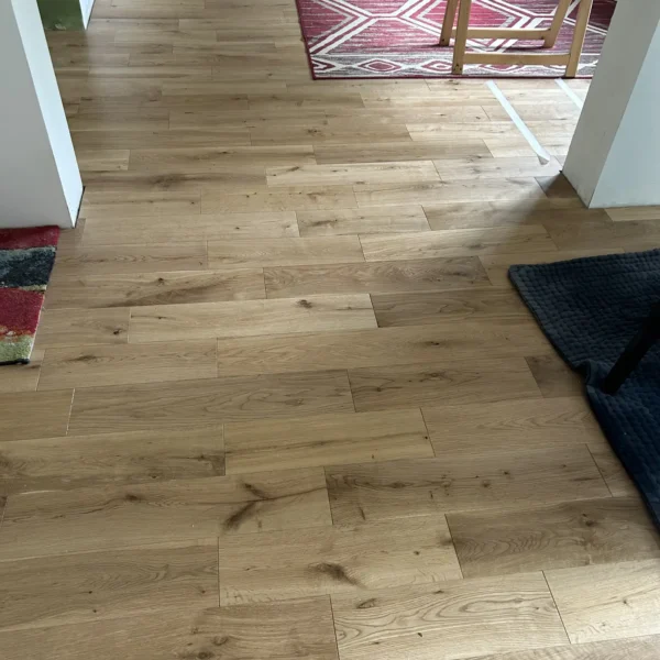 realisation client parquet flottant naturel 18 x 150